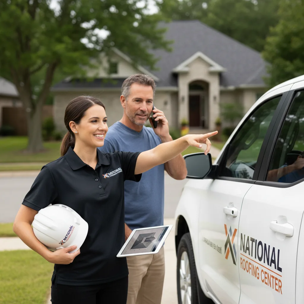 National Roofing Center customer support in Rutherford College