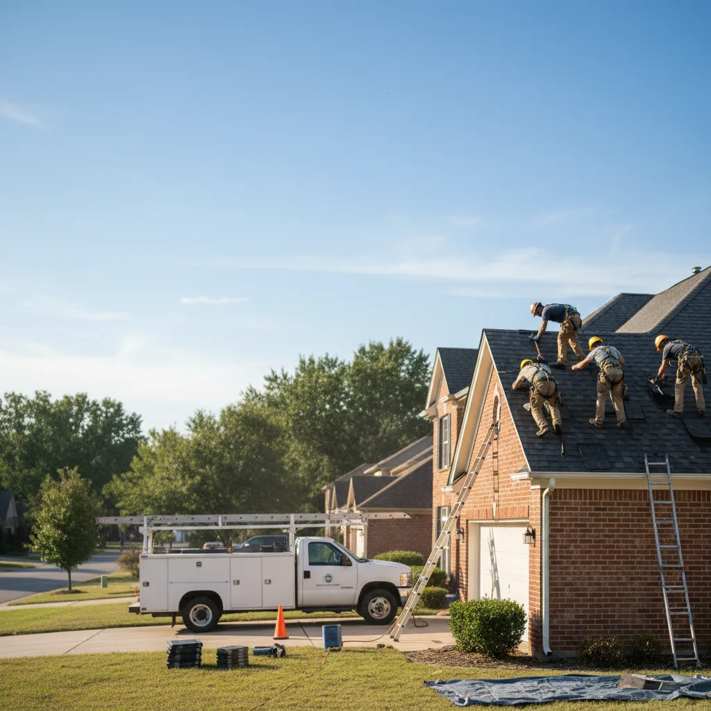 Roof Repair in Rutherford College